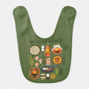 One Happy Camper Baby Bib