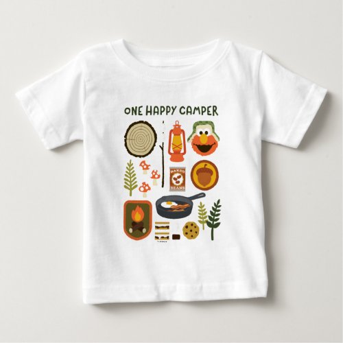 One Happy Camper Baby T_Shirt