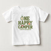 1st Birthday Boy RED One Year Custom Name V007D Baby T-Shirt | Zazzle