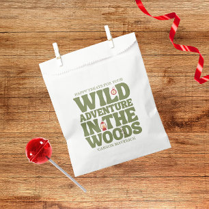 One Happy Camper Boys Birthday  Favor Bag
