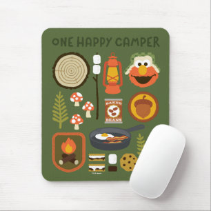 One Happy Camper Mouse Pad