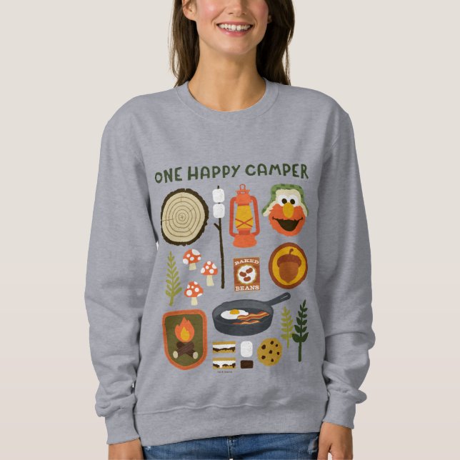 One Happy Camper Sweatshirt (Front)