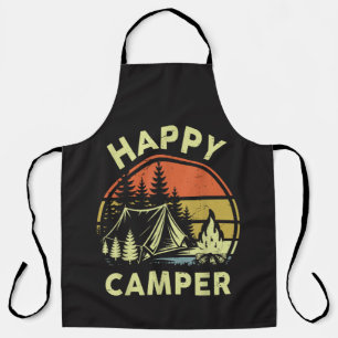 One Happy Camper Toddler Boy Funny Camping Apron