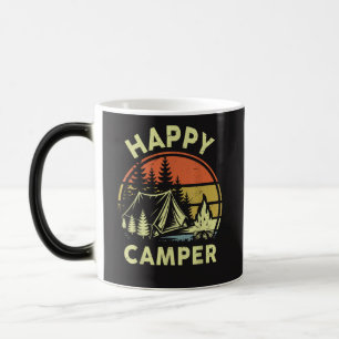 One Happy Camper Toddler Boy Funny Camping Color Morph Mug