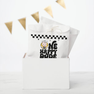 One Happy Dude 1st Birthday Favor Bag