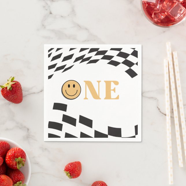 One Happy Dude 1st Birthday  Napkins (Insitu)