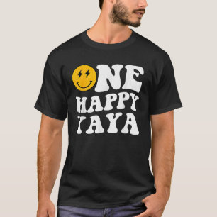 One Happy Dude 1st Birthday One Cool Yaya Family M T-Shirt