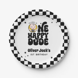 One Happy Dude 1st Birthday Paper Plates
