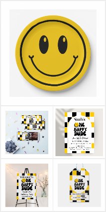 One Happy Dude Birthday Party Collection