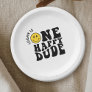 One Happy Dude Boy First Birthday Party Paper Plates