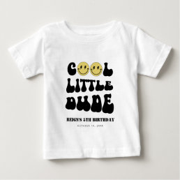 One Happy Dude | Boys Rad Kids 5th Birthday Baby T-Shirt