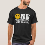 One Happy Dude Brother 1st Birthday Family Matchin T-Shirt<br><div class="desc">One Happy Dude Brother 1st Birthday Family Matching</div>