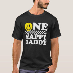 One Happy Dude Daddy 1st Birthday Family Matching  T-Shirt