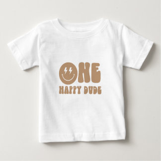 One Happy Dude First Birthday Shirt