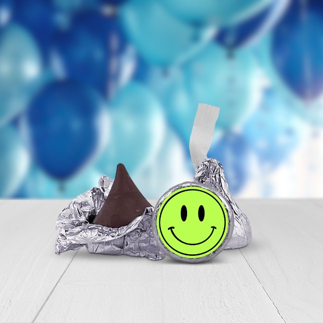 One Happy Dude/Gal Green Smiley Chocolate Favors (Creator Uploaded)