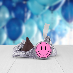 One Happy Dude/Gal Pink Smiley Chocolate Favors