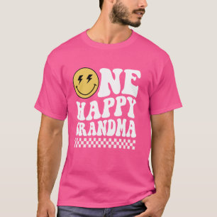 One Happy Dude Grandma 1st Birthday Family Matchin T-Shirt