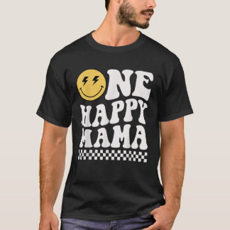 One Happy Dude Mama 1st Birthday Family Matching T-Shirt
