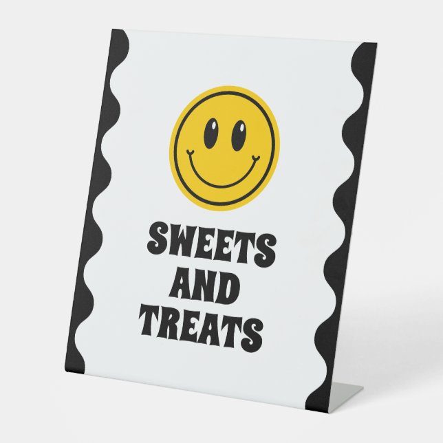 One Happy Dude Sweets and Treats Table Sign (Front)