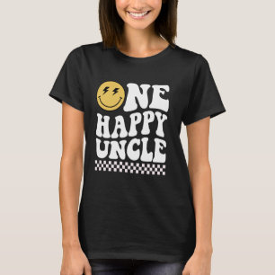 One Happy Dude Uncle] 1st Birthday Family Matching T-Shirt