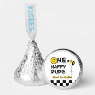 One Happy Dude Yellow Smile First 1st Boy Birthday Hershey®'s Kisses®