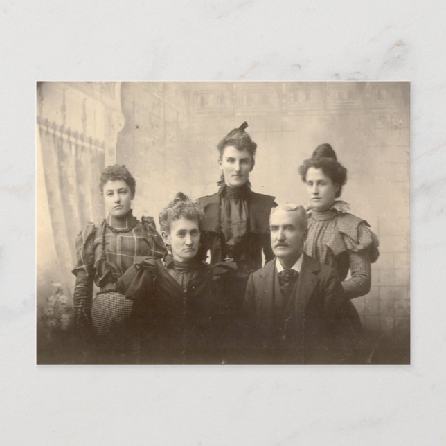 One Happy Family Postcard (Front)