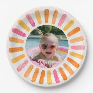 One Happy Girl Sunshine 1st Birthday Paper Plates
