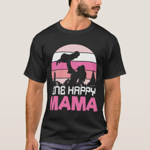 One Happy Mama Happy Camper Matching Famil T-Shirt