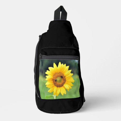 One Happy Sunflower Sling Bag