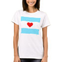 One Heart Chicago flag T-Shirt