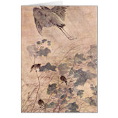 One Heron On Malvenbaum By Matsumura Goshun (Front)