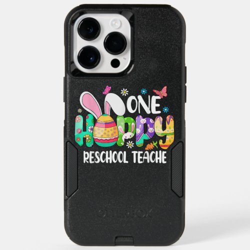 One Hobby Preschool Teacher Bunny Easter Day  OtterBox iPhone 14 Pro Max Case