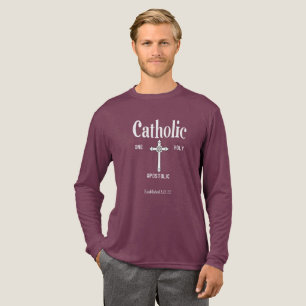 One Holy Catholic Apostolic Church Tri-Blend Shirt