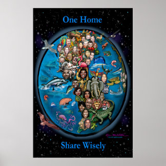 One Home Share Wisely Poster