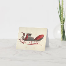 One Horse Open Sleigh - Christmas