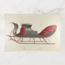 One Horse Open Sleigh - Christmas