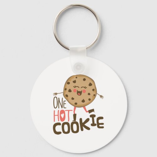 One Hot Cookie Keychain