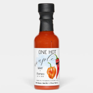 One Hot Couple Hot Pepper Wedding Sauces