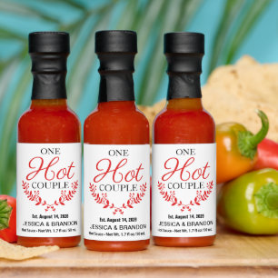 One Hot Couple Square Label HS036 Sauces
