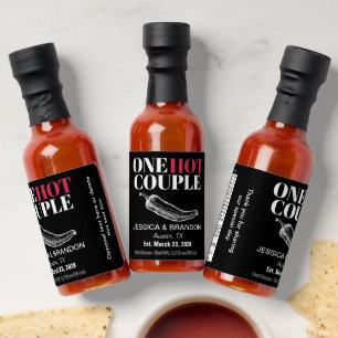 One Hot Couple - Wedding Hot Sauce HS047