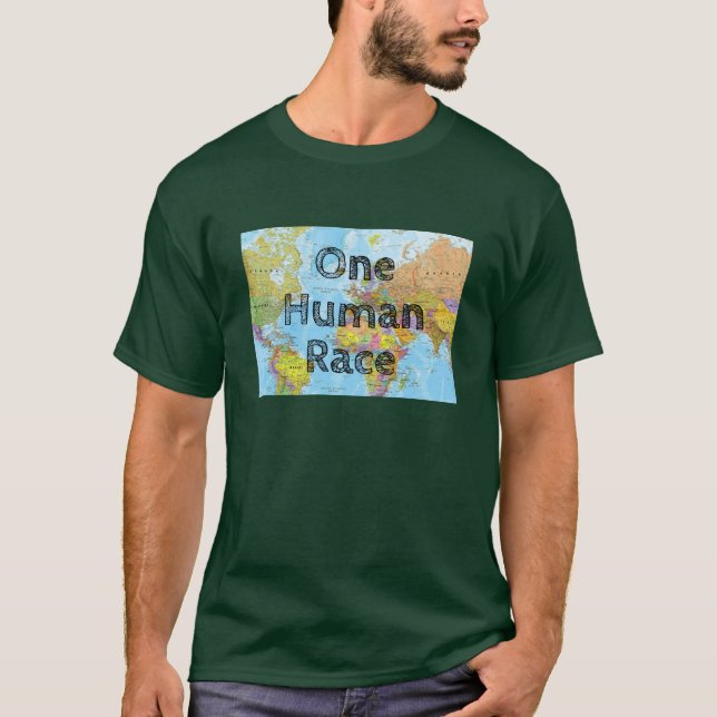 One Human Race T-Shirt (Front)
