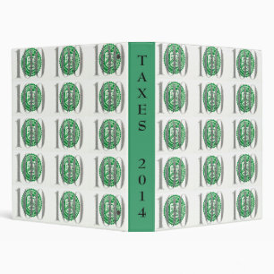 One Hundred Dollar Bill 3 Ring Binder