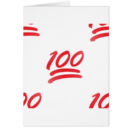 one hundred emoji cards (Front)