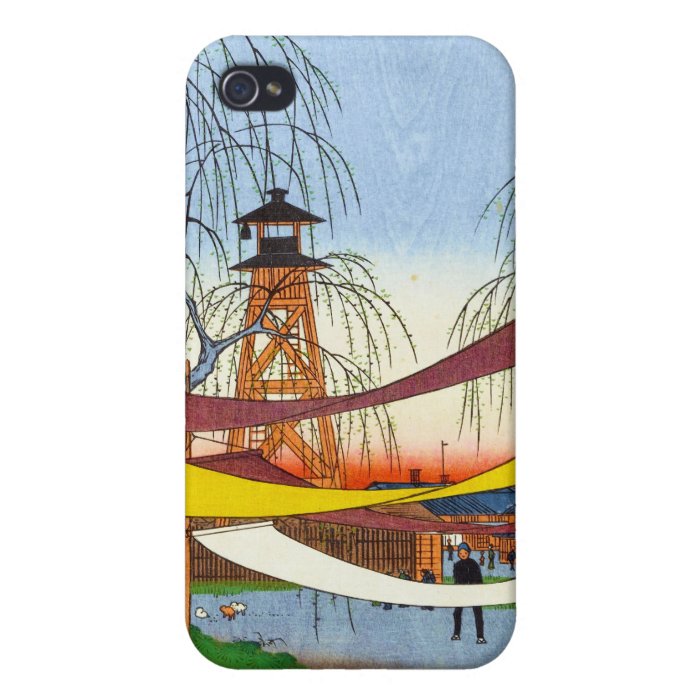 One Hundred Famous Views of Edo Ando Hiroshige iPhone 4/4S Covers