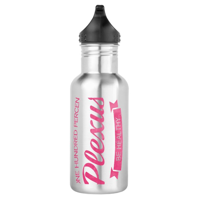 One Hundred Percent Plexus! Stainless Steel Water Bottle (Right)