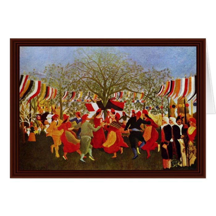 One Hundred Years Of Freedom,  By Rousseau Henri Cards