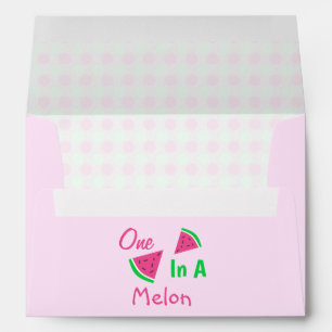 One In A Melon 1st Birthday Envelope