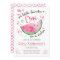 One in a Melon 1st Birthday Invitation