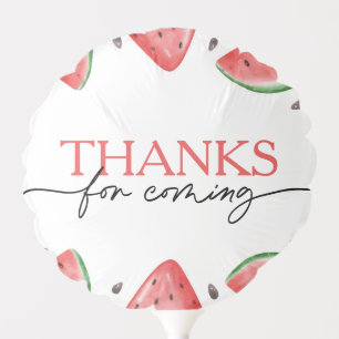 One In A Melon 1st Birthday Watermelon Birthday Balloon