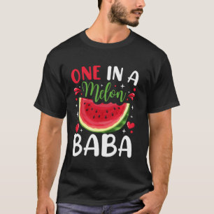 One in a Melon Baba Summer Birthday Party Matching T-Shirt
